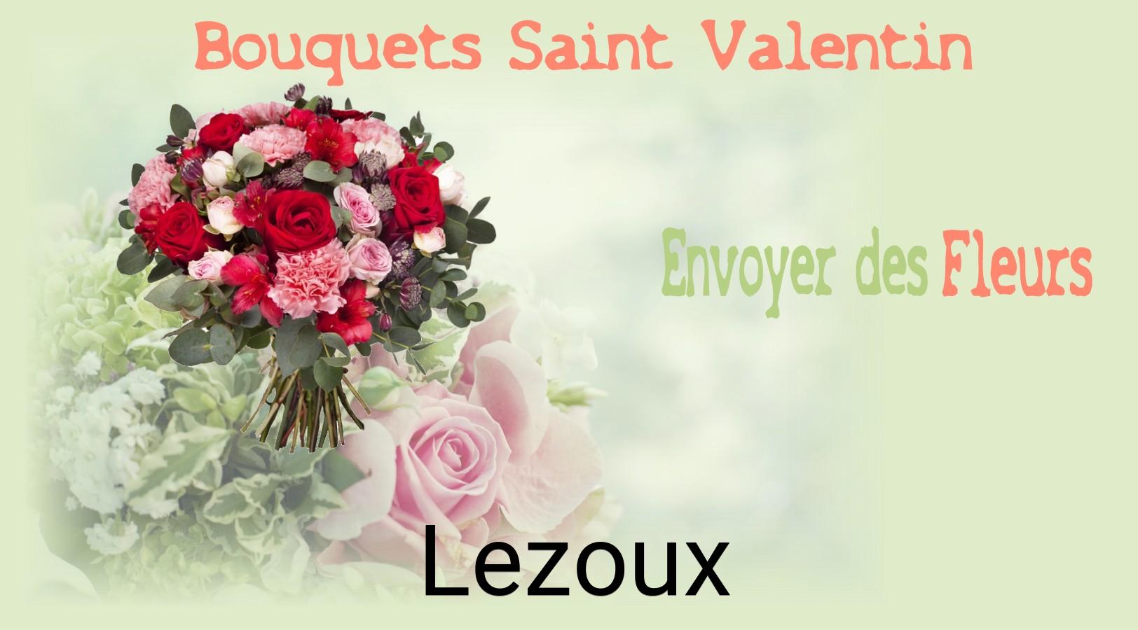 Roses de Saint-Valentin livrées à Lezoux